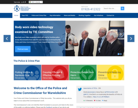 warwickshire homepage